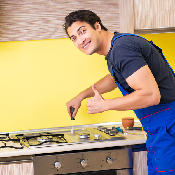 can you provide references from satisfied stove repair customers in Hallettsville